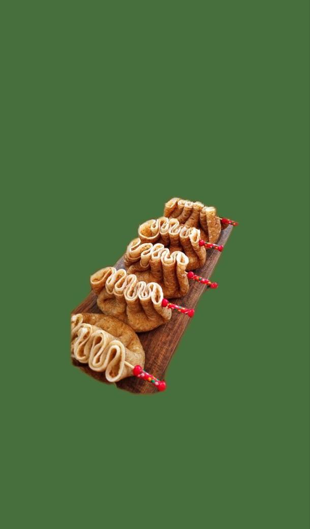 Блинчик с грибами и луком пореем (блинная трубочка с лесными грибами и шампиньонами, тушенными в сливках