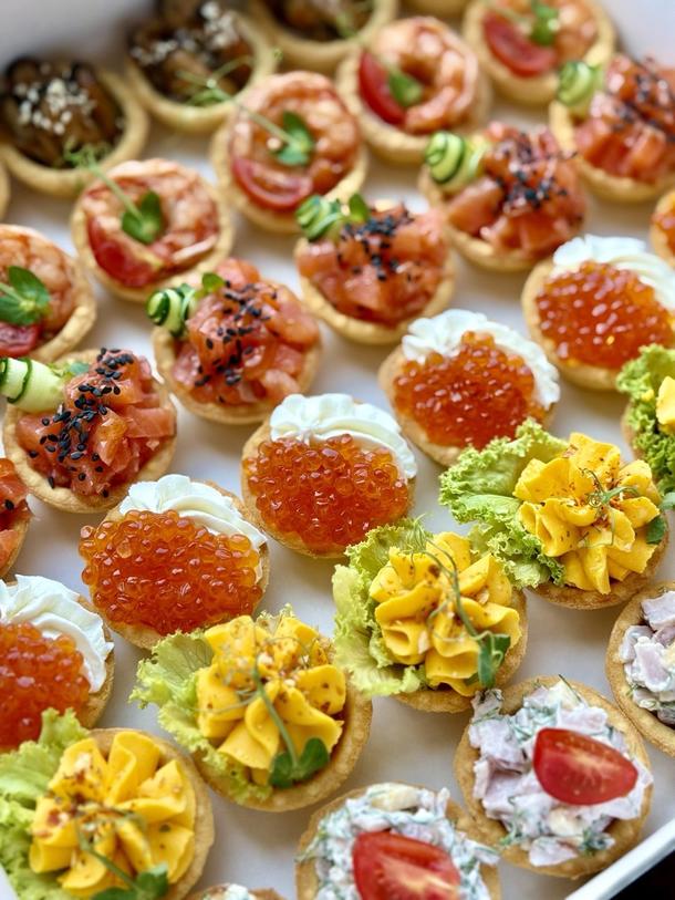 Тарталетки "Пир закусок" 6 вкусов