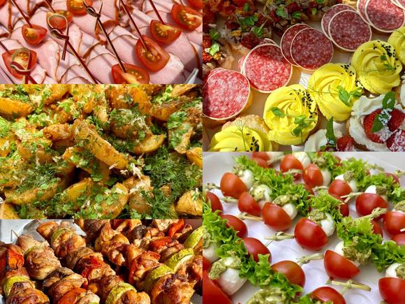 Недорогой фуршетный сет с горячими закусками на 10 персон в Нижнем Новгороде