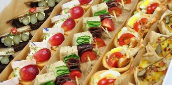 Фуршетный сет с горячими закусками на 10 персон