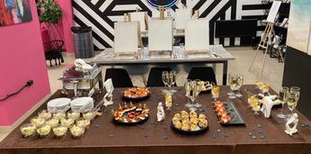 Фуршетный сет с горячими закусками на 18-20 персон