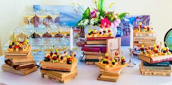 Легкий фуршет с обслуживанием стандарт на 28-32 персон