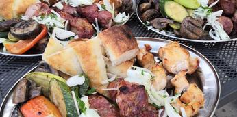 Барбекю с обслуживанием на 30 персон