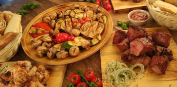 Барбекю с обслуживанием стандарт на 30 персон