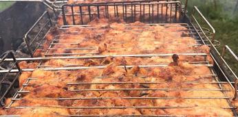 Барбекю с обслуживанием на 30 персон