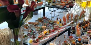 Фуршетное меню с горячими закусками стандарт на 5 персон