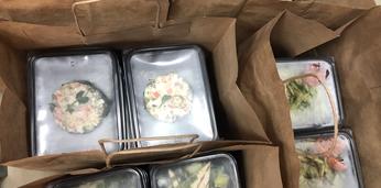 Доставка обедов на 97 персон