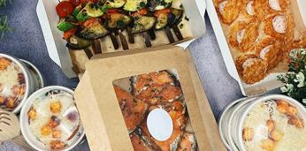 Аппетитный сет с горячими закусками на 20 персон